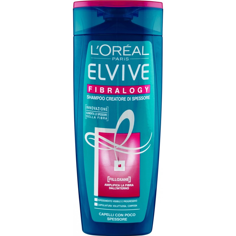 L'Oreal Elvive Shampoo Fibralogy Creatore Di Spessore ml. 250