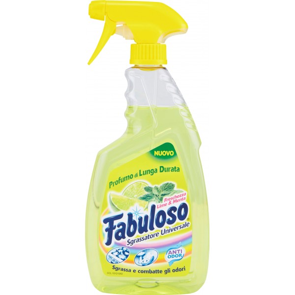 Fabuloso Sgrassatore universale freschezza lime & menta Spray 600 ml