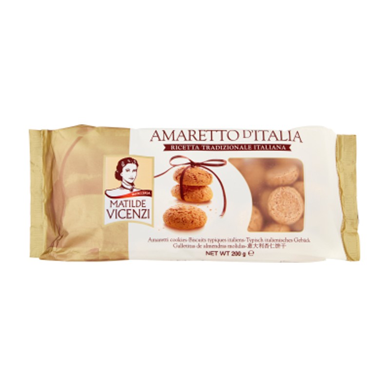 Vicenzi Biscotti Amaretti In Vaschetta Da gr. 200 Visita Cicalia