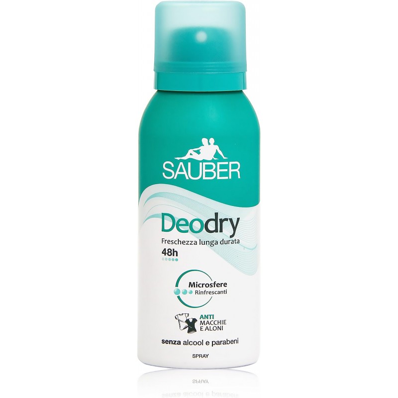 Sauber Deodry Vapo Lufterfrischer 90 Ml – 48h Frische Mit Bambuspulver | Alkoholfrei & Unsichtbar