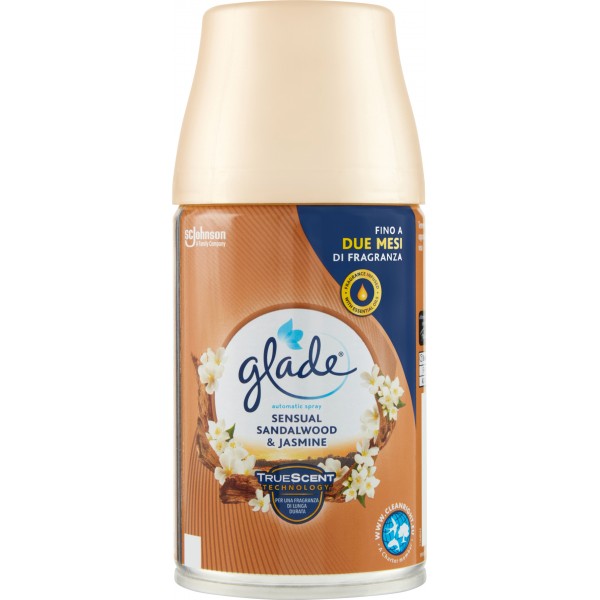 Glade Ricarica Diffusore Elettrico Sensual Sandalwood e Jasmine 20 ml