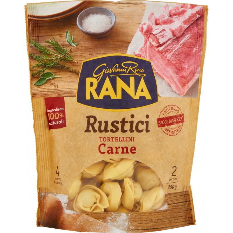 Giovanni Rana Rustici Tortellini Carne 250 gr.