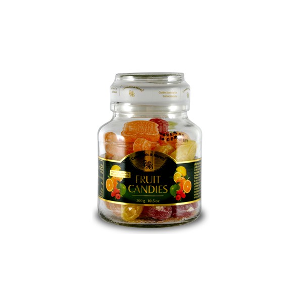 Caramelle frutta vaso vetro - gr.300