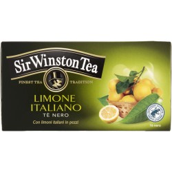 tè deteinato alla pesca - x20 30g Sir Winston