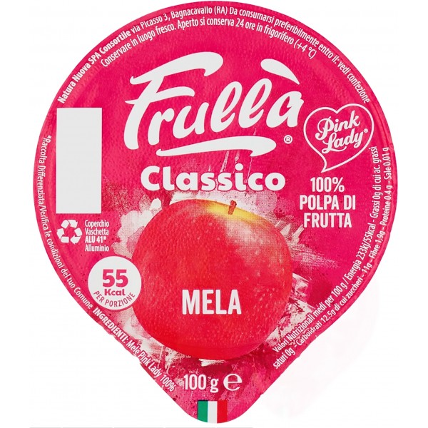 Natura Nuova Frullà Polpa Di Frutta Alla Mela gr. 100