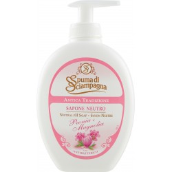 Spuma di Sciampagna Antica Tradizione Sapone Neutro Peonia e Magnolia 250 ml