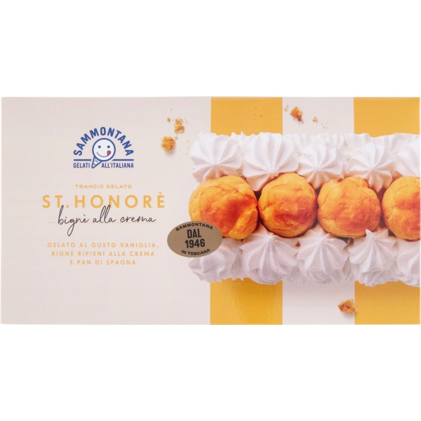 Sammontana Trancio Gelato St. Honorè bignè alla crema 500 gr.