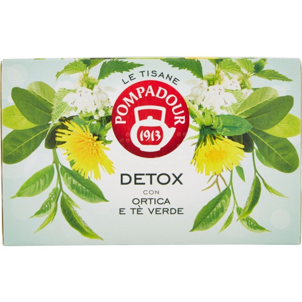 Pompadour Tisana Detox Conf. Da 15 Filtri + 3