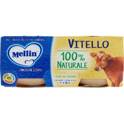 Mellin omogeneizzato vitello - gr.80 x2