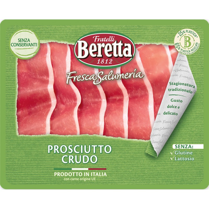 Beretta La Fresca Salumeria Prosciutto Crudo Affettato gr. 100