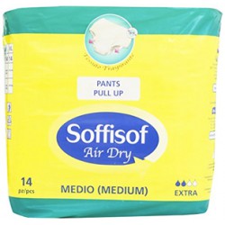 Soffisof pannolini mutand.medio x 14