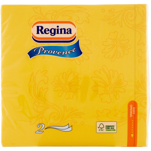 Regina Provence Tovaglioli Di Carta Colorati Quadrati Conf. da 44