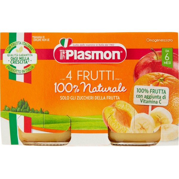 PLASMON SUCCO DI FRUTTA MISTA SPREMI E GUSTA 100 GR