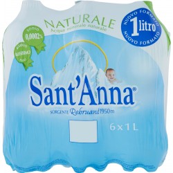 Sant'Anna Naturale Sorgente Rebruant 6 x 1 L