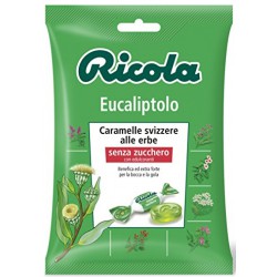 Ricola caramelle eucaliptolo senza zucchero busta - gr.70