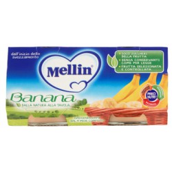 Mellin omogeneizzati banana - gr.100 x2