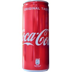 Coca-Cola eurocan lattina cl.25