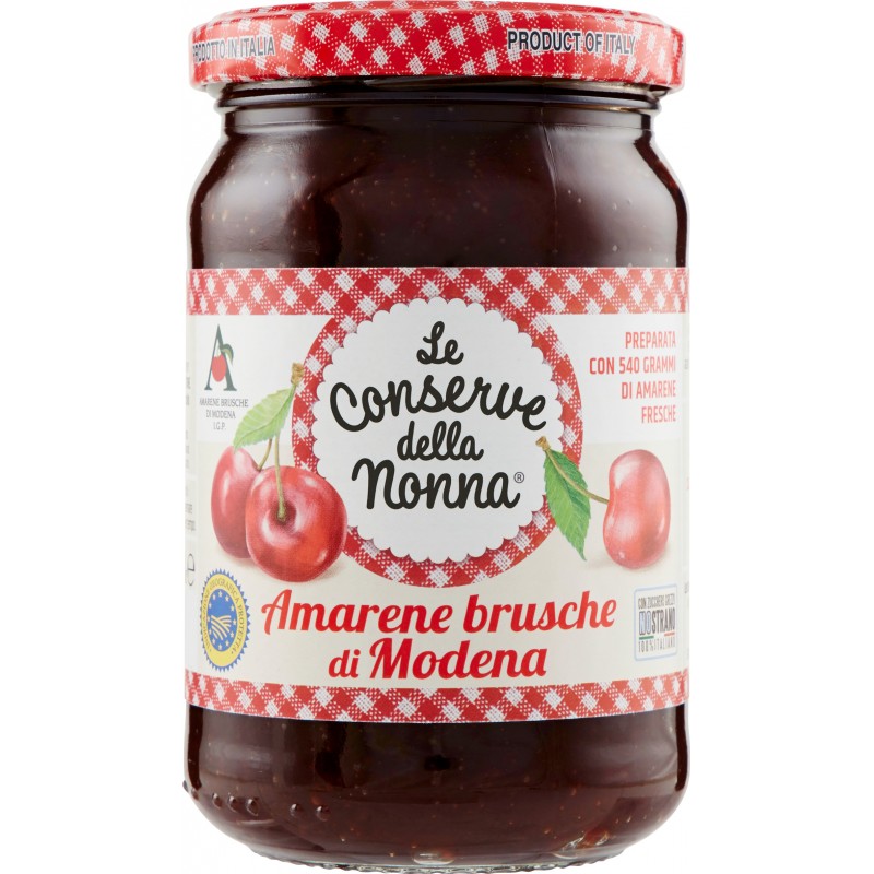 Le conserve della Nonna confettura di amarene brusche - gr.340 Le conserve della Nonna confettura di amarene brusche - gr.340