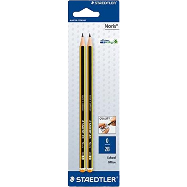 matite staedtler noris 0-2b blister pz2