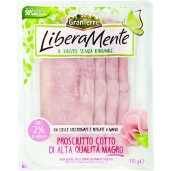 Casa Modena LiberaMente Prosciutto Cotto di Alta Qualità Magro 110 gr.