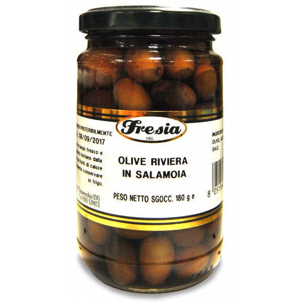 Fresia olive riviera salamoia - gr.180 Fresia olive riviera salamoia - gr.180