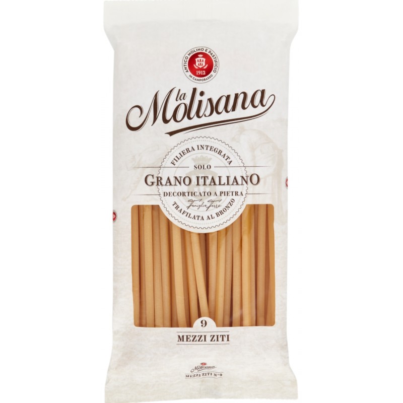 La Molisana Le Speciali Mezzi Ziti Pasta Di Semola n. 9 gr. 500