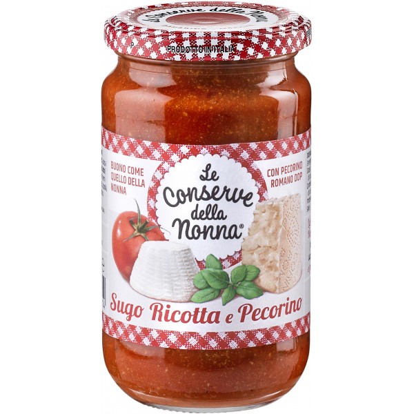 Le conserve della Nonna sugo ricotta e pecorino - gr.190