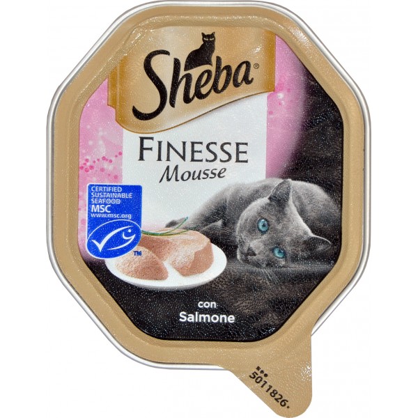 Sheba finesse mousse salmone - gr.85