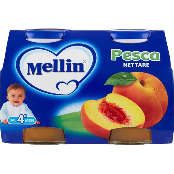 Mellin succo pesca - ml.500 x4