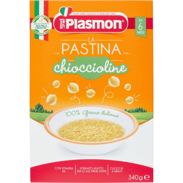Plasmon Chioccioline Pastina Per Bambini gr. 340