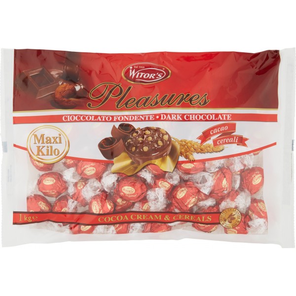 Witor's Pleasures cioccolato fondente 1 kg.