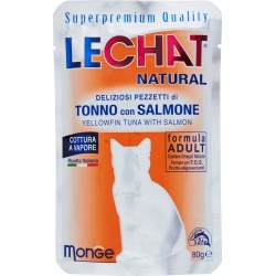 Lechat buste tonno/salmone - gr.80