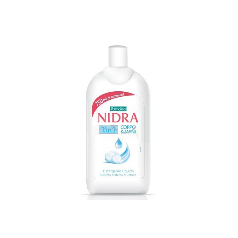 Nidra detergente mani e corpo - ml.750