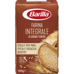 Barilla Farina Integrale di Grano Tenero KG.1