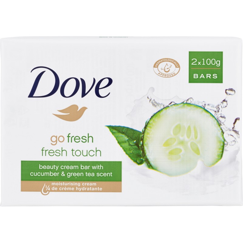 Dove Go Fresh Beauty Cream – 6er Pack Mit Je 250 Ml Für Zarte, Gepflegte Haut