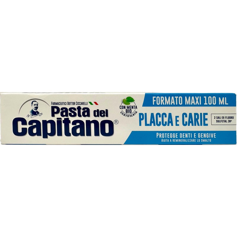 Pasta Del Capitano pasta dentifricia placca carie - ml.100 Pasta Del Capitano pasta dentifricia placca carie - ml.100