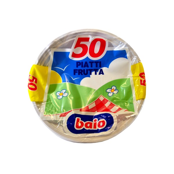 Baio piatto frutta x50 Baio piatto frutta x50
