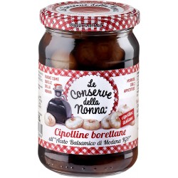 Le conserve della Nonna cipolline borettane all'aceto balsamico - gr.300