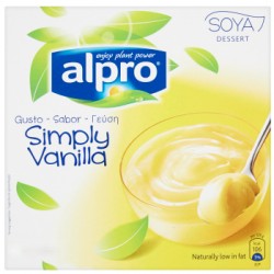 Alpro budino soia vaniglia - gr.125 x4