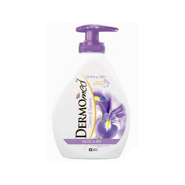Dermomed sapone liquido talco/iris - ml.300
