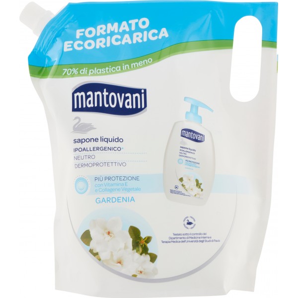 Mantovani sapone liquido ricarica classico ml.750