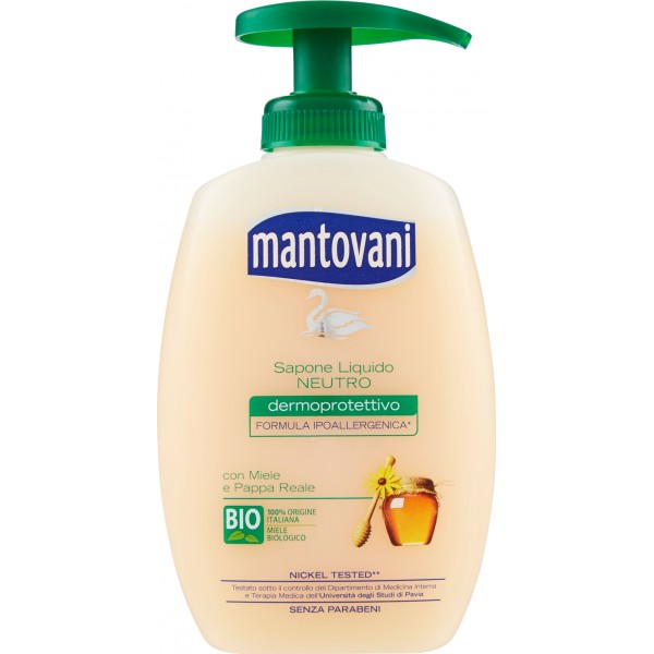 Mantovani sapone liquido bio miele - ml. 300 Mantovani sapone liquido bio miele - ml. 300