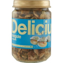 Delicius vongole naturale vaso - gr.130