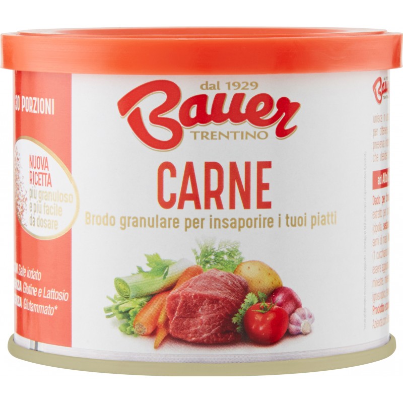 Bauer brodo granulare carne - gr.120 Bauer brodo granulare carne - gr.120