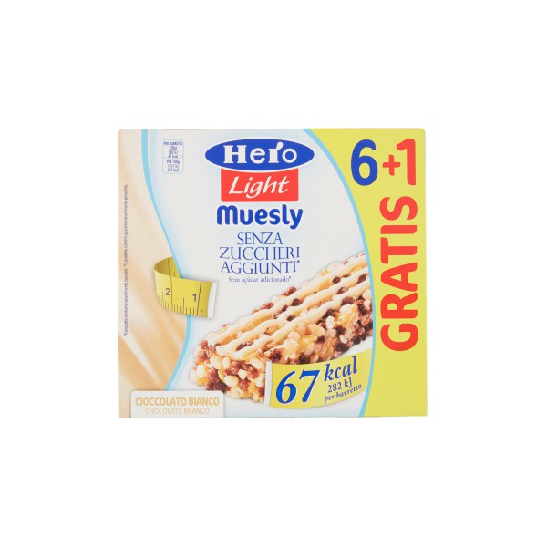 Muesly Hero Light alla ciocc. bianco gr.140| Ordinali ora su Cicalia