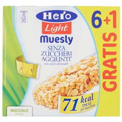 Muesly Hero Ligt alla nocciola gr.140| Ordinali ora su Cicalia