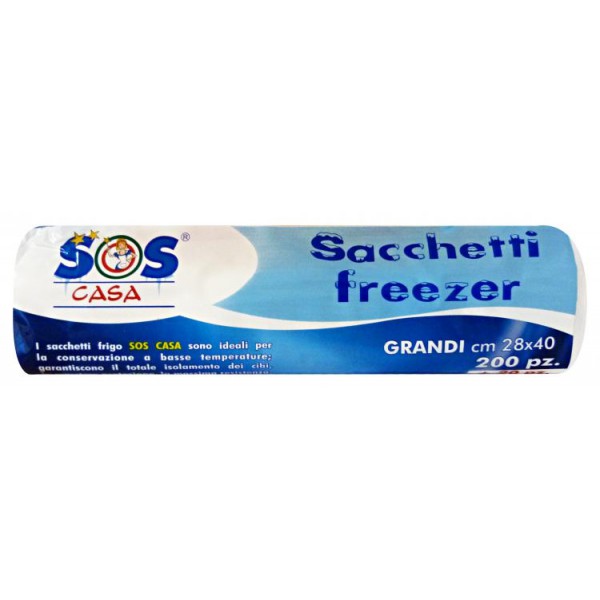 Sos casa sacchetti gelo grandi cm.28x40 pz.220