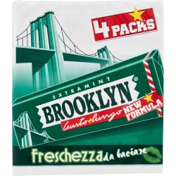 Brooklyn Chewing Gum Extramint gr.25 x 4 stick