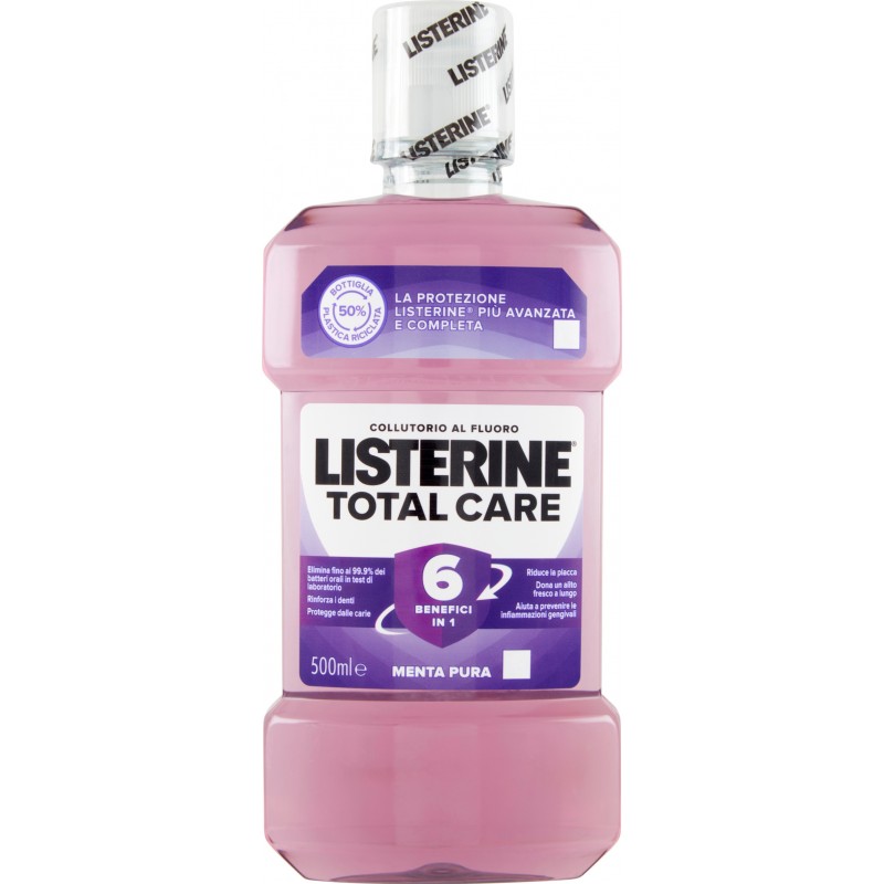 Listerine Total Care Menta Pura 500 ml
