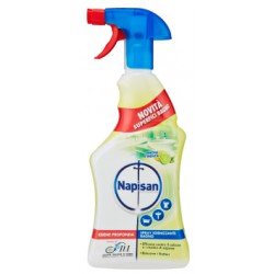 Napisan SPRAY IGIENIZZANTE SUPERFICI Limone e Menta 750ml Igiene Pulizia  Casa •